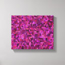 Search for mosaic canvas prints Pink