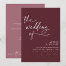 Search for merlot wedding invitations Simple