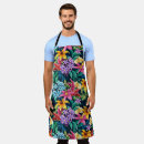 Search for hand painted aprons Flowers