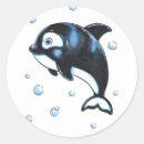 Search for black and white whale stickers Orca
