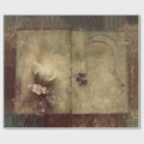 Search for book page wrapping paper Vintage