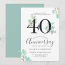 Search for 3rd anniversary invitations Modern