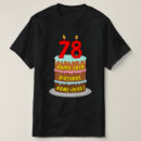 Search for 78th tshirts 78 years old