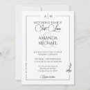 Search for intimate invitations Black and white