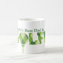 Search for fun golf mugs Dad