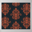 Search for vintage damask pattern posters Watercolor