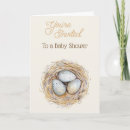 Search for nest baby shower invitations Easter