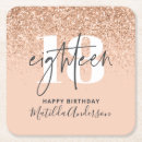 Search for 18th birthday coasters Modern