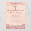 Search for ribbon christening invitations Pink