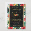 Search for hibiscus wedding invitations Hawaiian