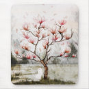 Search for pink tree blossoms mouse mats Cute