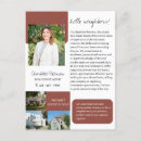 Search for introduction postcards Real estate agent