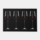 Search for red wine doormats Black