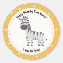Search for happy zebra stickers For kids