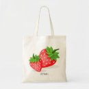 Search for strawberries tote bags Girl