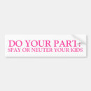 Search for spayed bumper stickers Funny