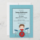 Search for rock star party invitations Band