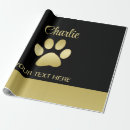 Search for dog paw wrapping paper Background