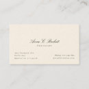 Search for understated business cards Simple