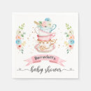 Search for tea party napkins Pink and gold