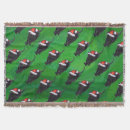 Search for christmas black cat blankets Humour