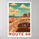Search for route 66 posters Vintage road trip