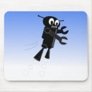Search for science cartoon mouse mats Robot