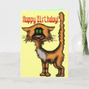 Search for cat designed birthday cards Cats