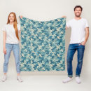 Search for blue camouflage blankets Modern