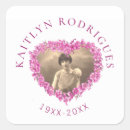 Search for memorial stickers Floral