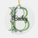 Search for letter b christmas decor Monogram monogrammed