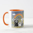 Search for rainbow skeleton mugs Halloween