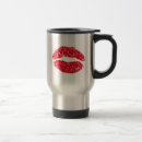 Search for lips travel mugs Kiss