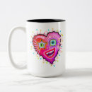Search for emoticons mugs Red