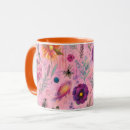 Search for blooming garden mugs Pink