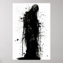 Search for paint splatter posters Black and white