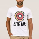 Search for bite me tshirts Doughnut