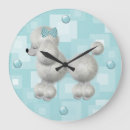 Search for poodle clocks Whimsical