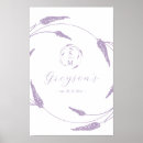 Search for lavender wedding signs Elegant