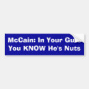 Search for mccain bumper stickers Elections