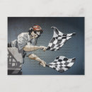 Search for racing flags postcards Sports