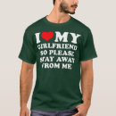 Search for stay away from me tshirts Heart