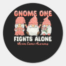 Search for no one fights alone stickers Cancer