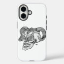 Search for black and white skull iphone cases Gothic