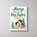 Search for sisters canvas prints Typography