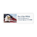 Search for american eagle return address labels Patriotic
