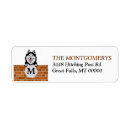 Search for bricks return address labels Brick wall