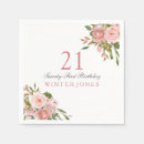 Search for 21st birthday napkins Gold