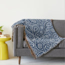 Search for royal blue and white blankets Pattern