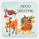 Search for red nosed reindeer stickers Rudolph